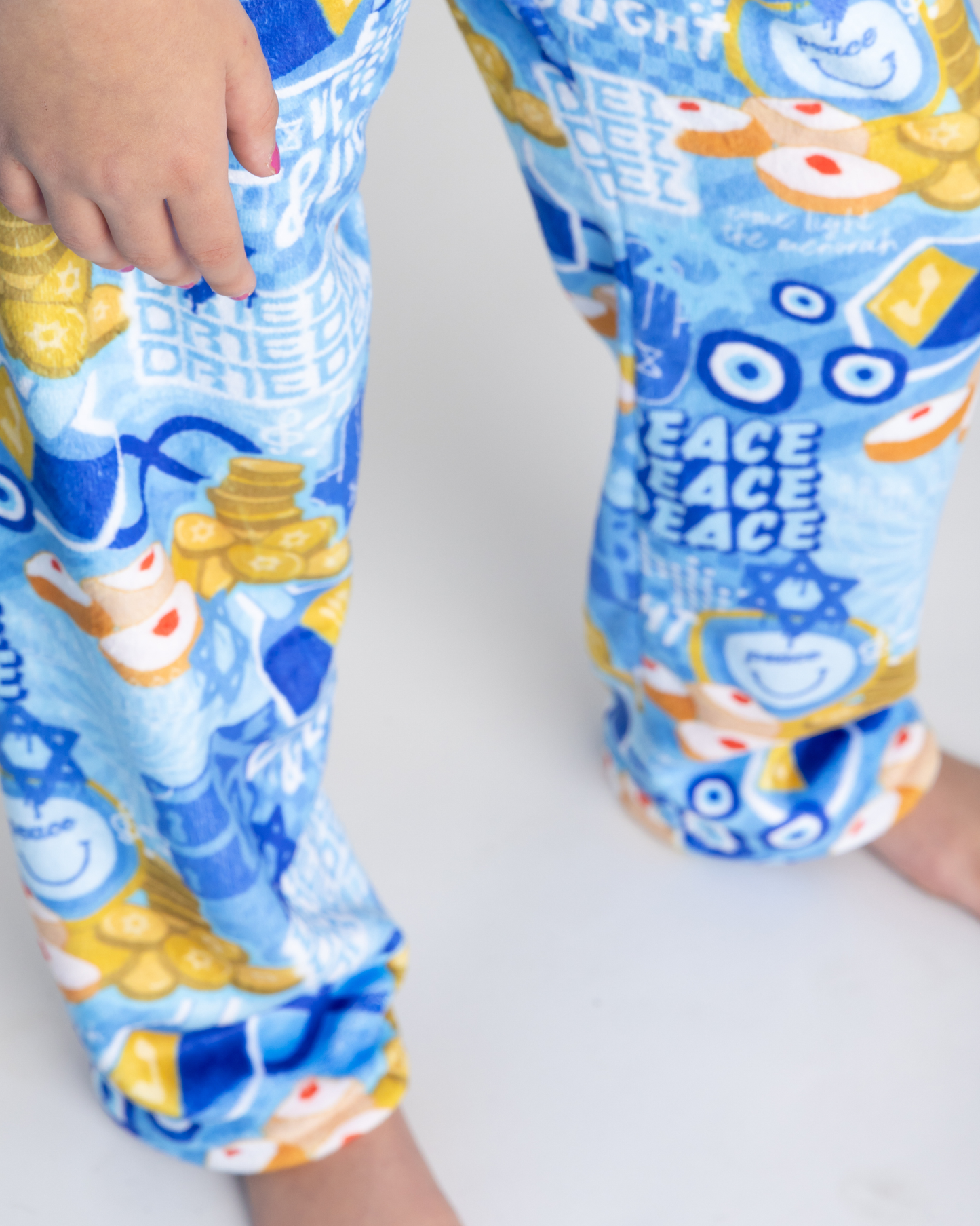 Hanukkah Moments Fuzzy PJ Pants