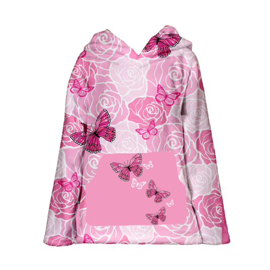 Rosey Days Fuzzy Hoodie