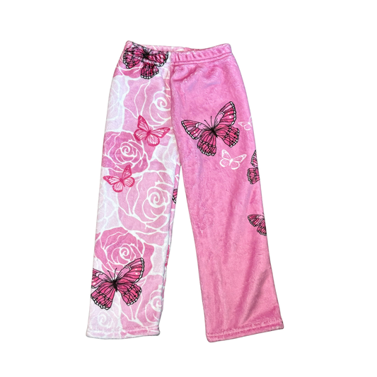 Rosey Days Fuzzy Pajama Pants