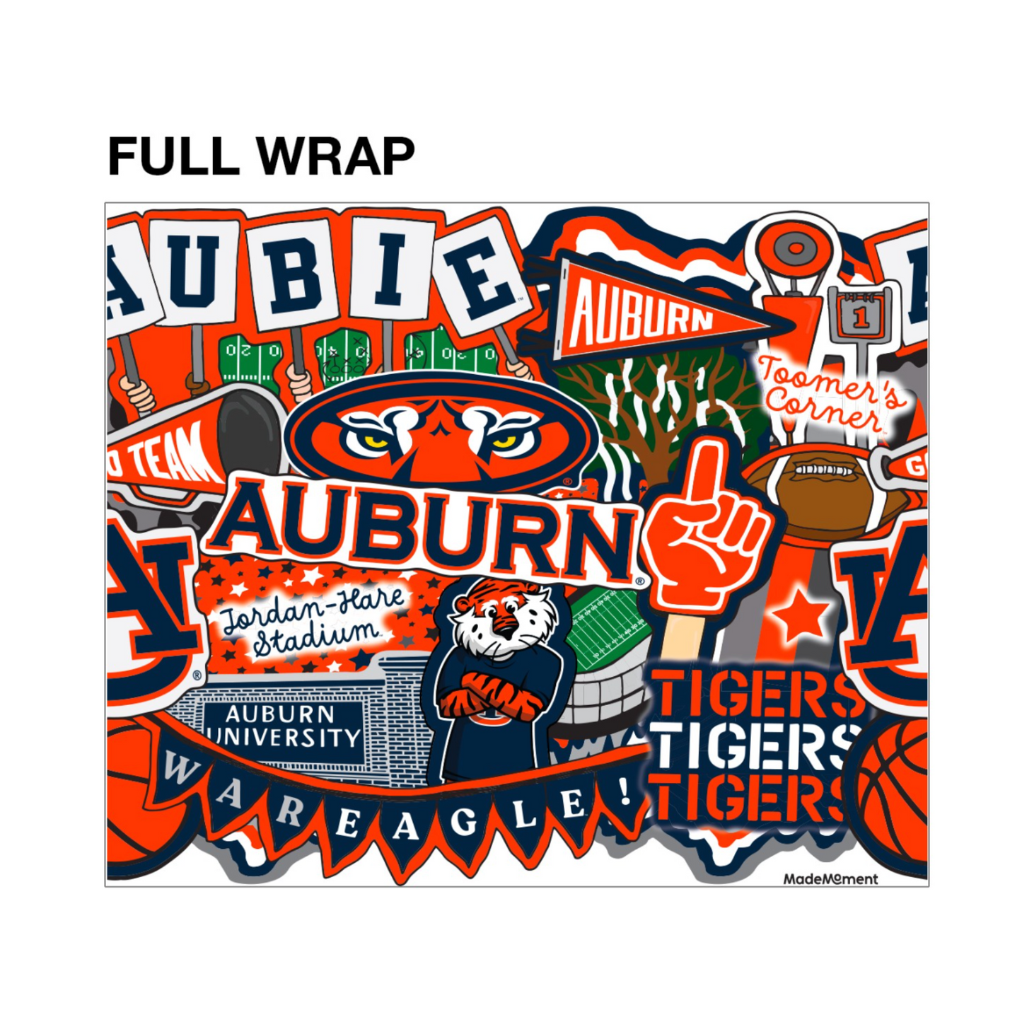 Auburn Water Bottle