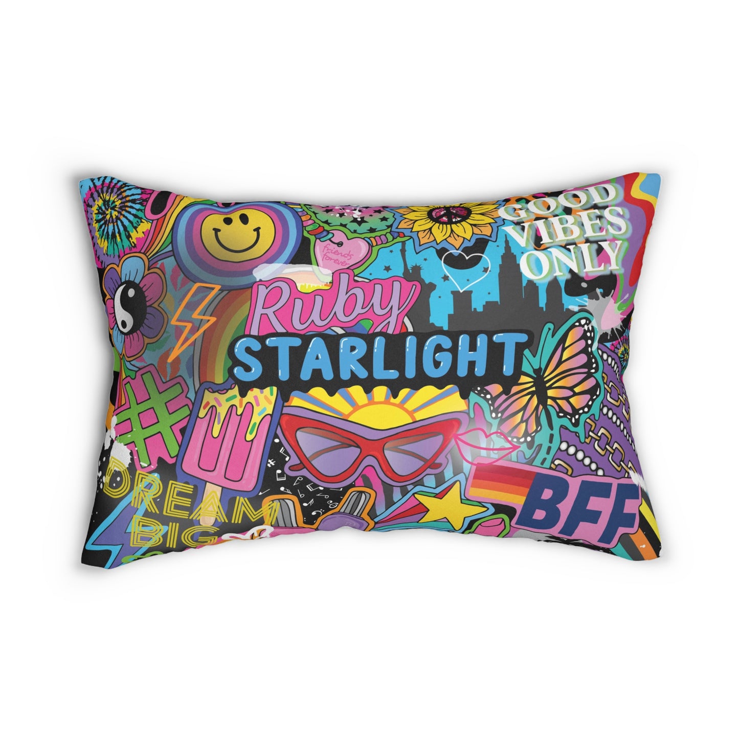 Dream Big Girl Throw Pillow