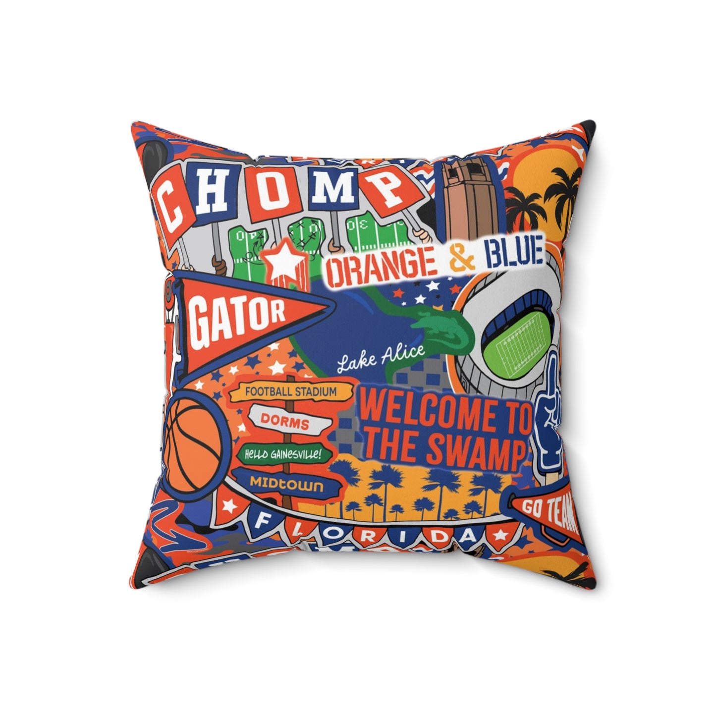 Florida Throw Pillow