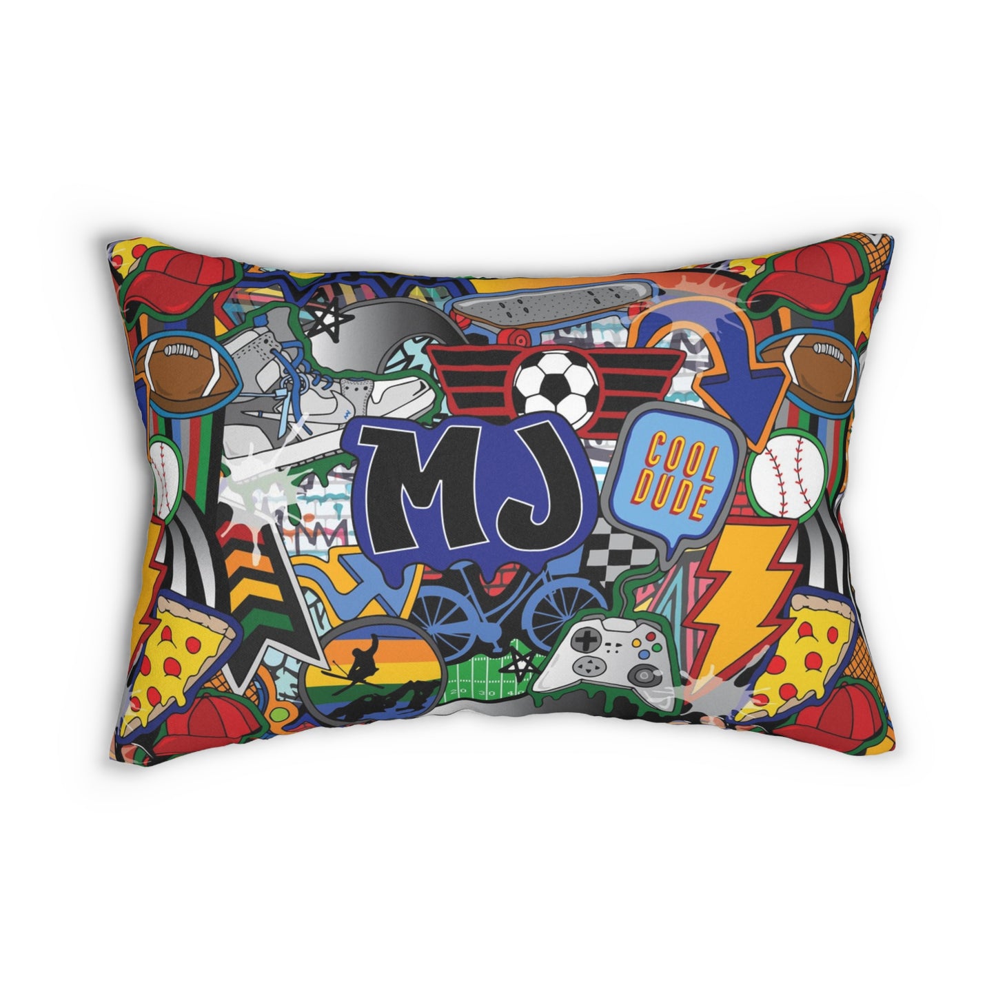 Cool Dude Throw Pillow