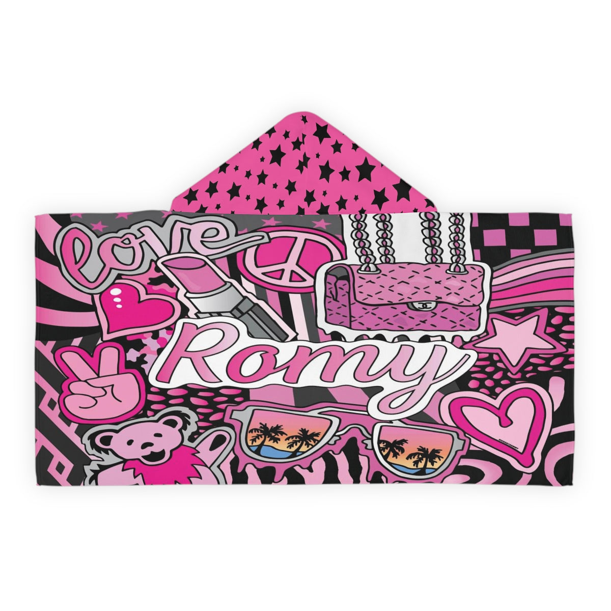 Girlie Girl Hooded Towel