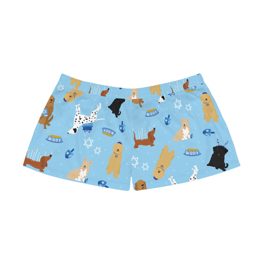 Paw-nukkah Fuzzy PJ Shorts