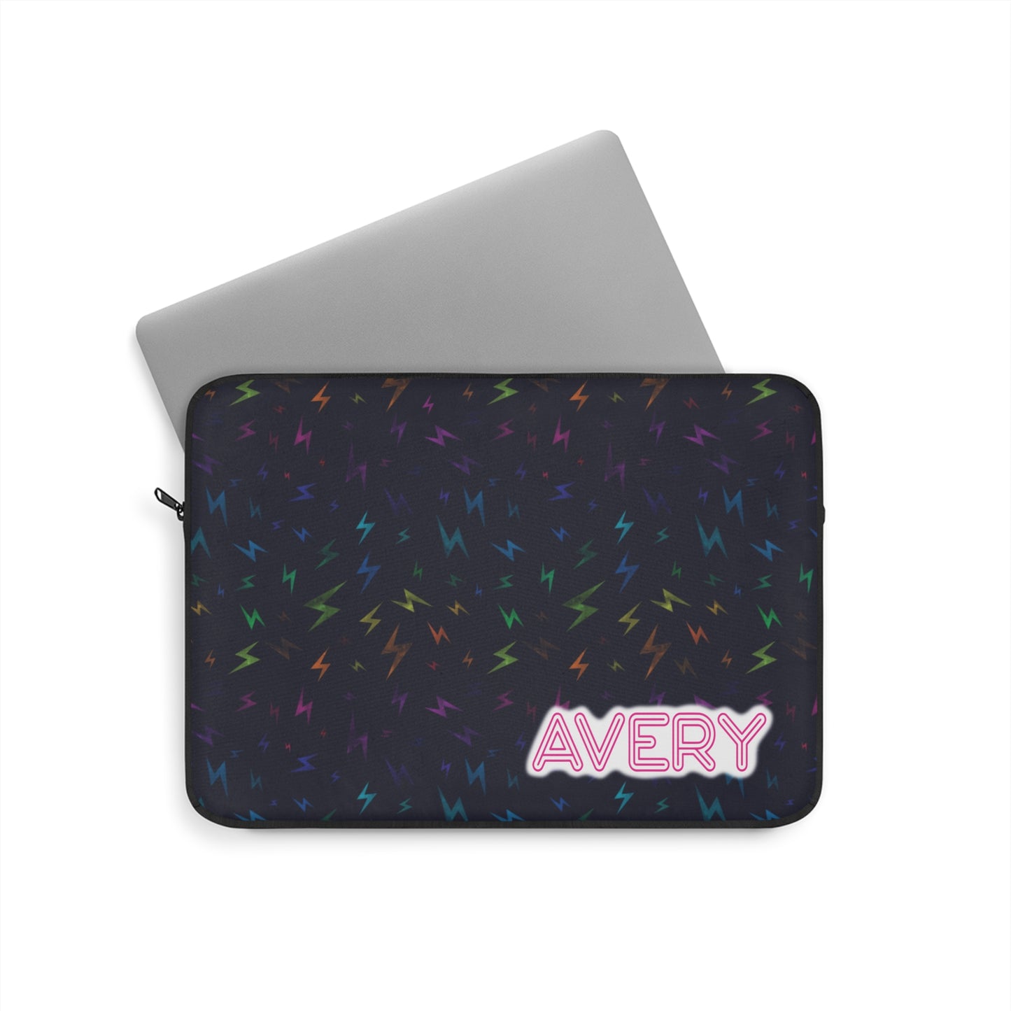 Rainbow Bolts Laptop Sleeve