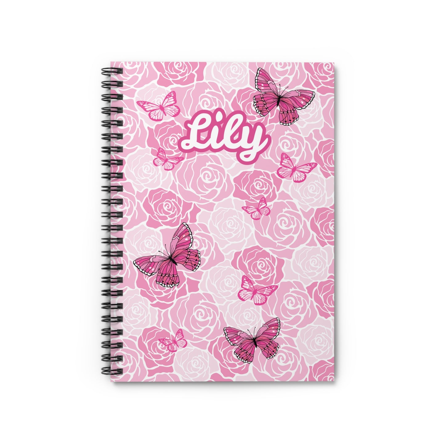 Rosey Days Spiral Notebook