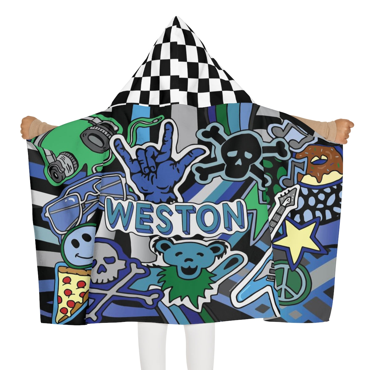Rockstar Hooded Towel