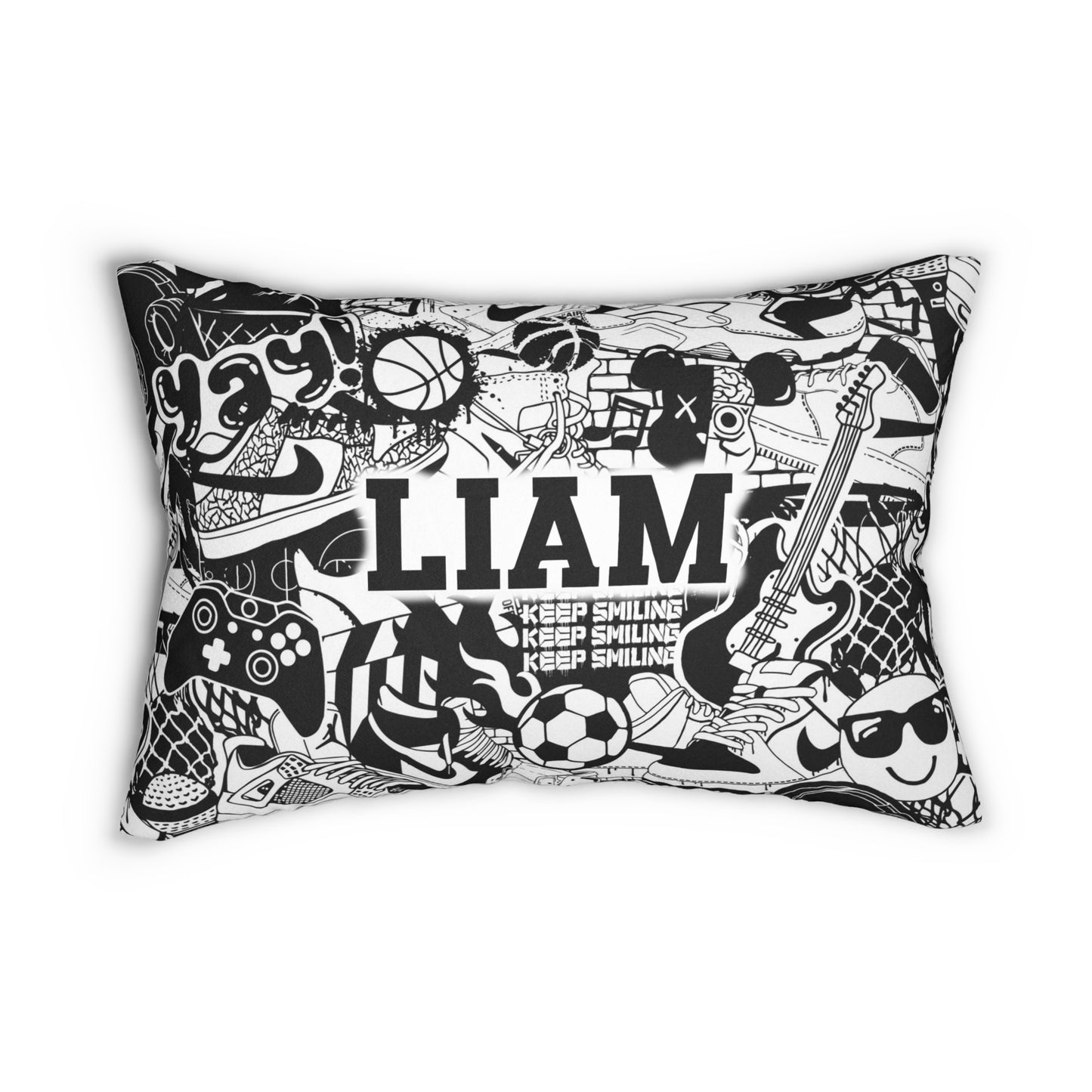 Kick It Throw Pillow