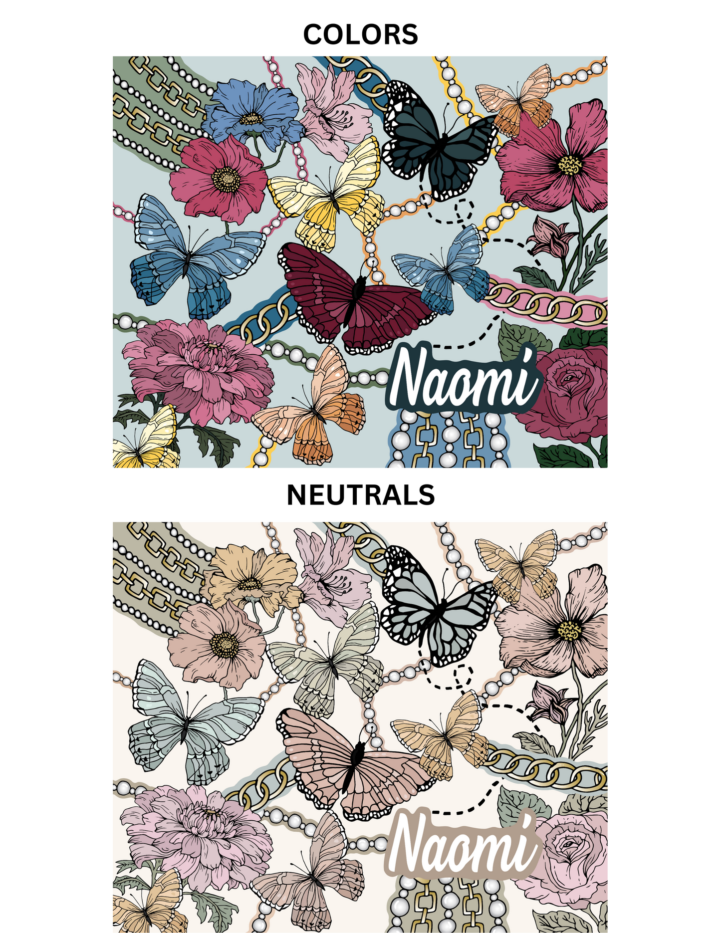 Butterfly Pearl Lunch Tote