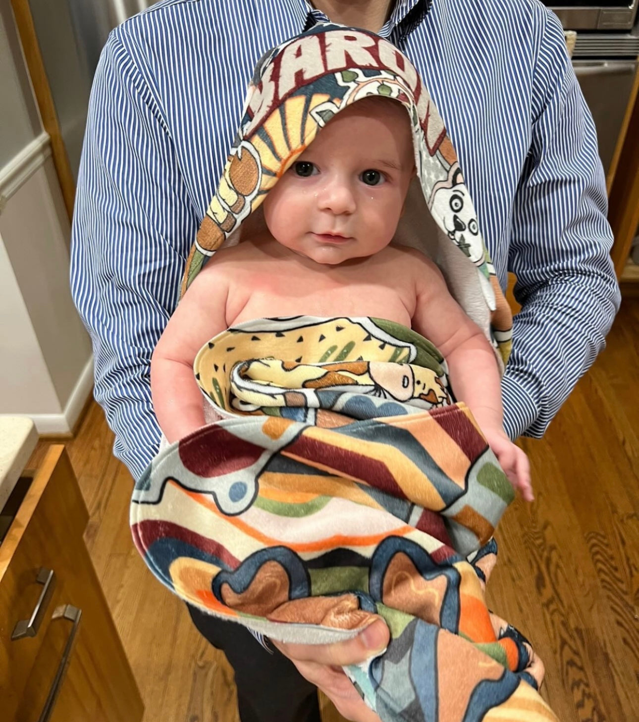 Born To Be Wild Hooded Towel