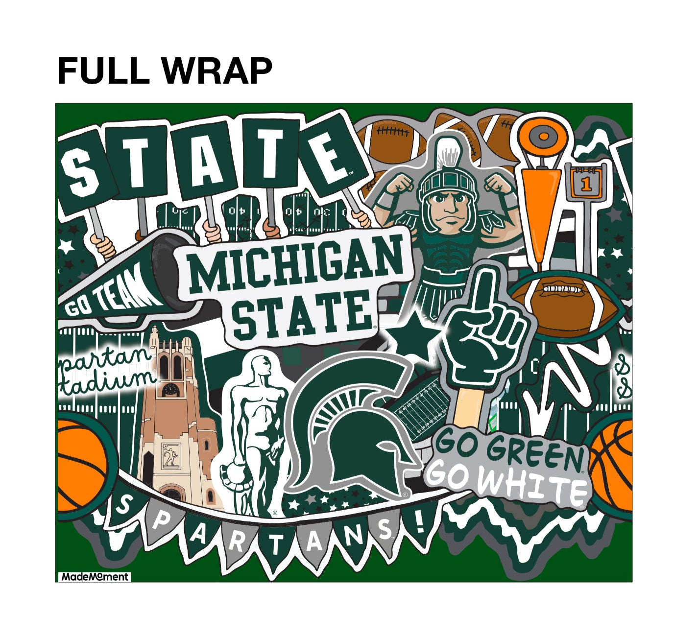 Michigan State Water Bottle