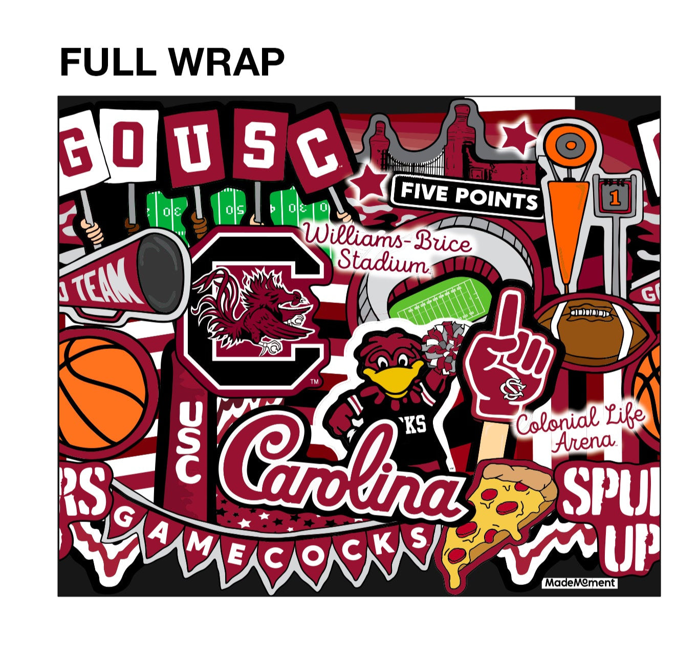 South Carolina Water Bottle