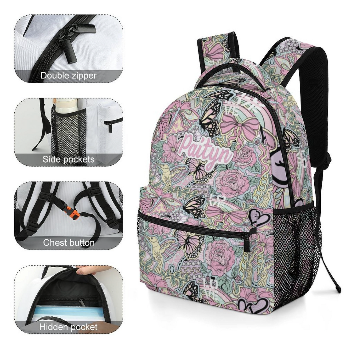 Flowers For All Mini Backpack