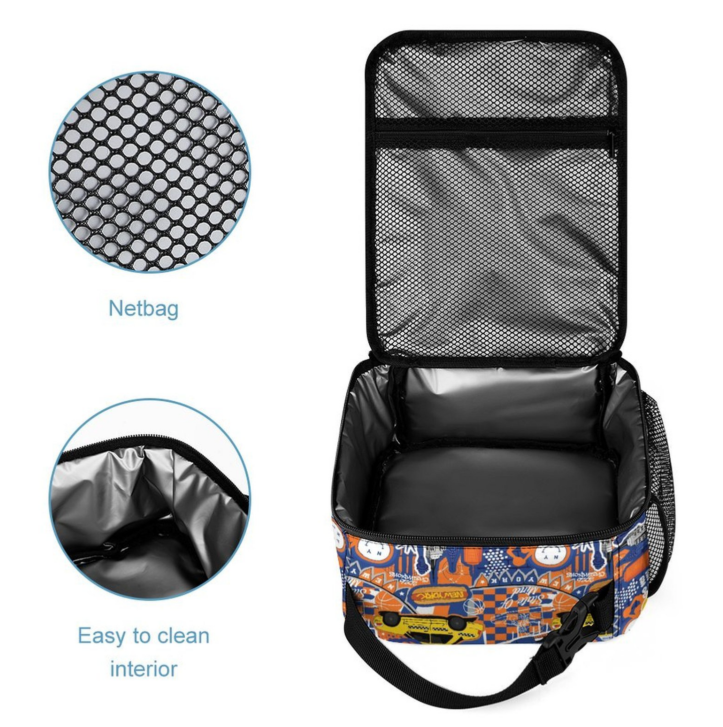 New York Basketball Insulated Lunch Box