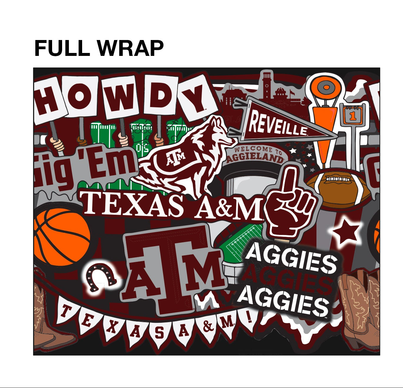 Texas A & M Water Bottle