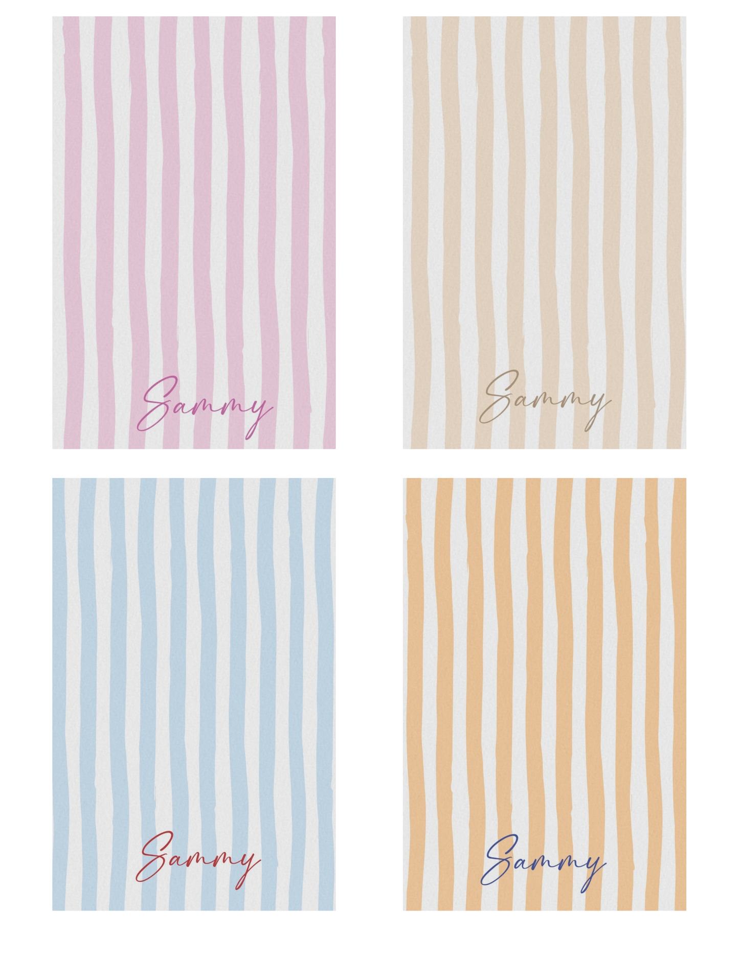 Sunset Stripes Towel (4 color ways)