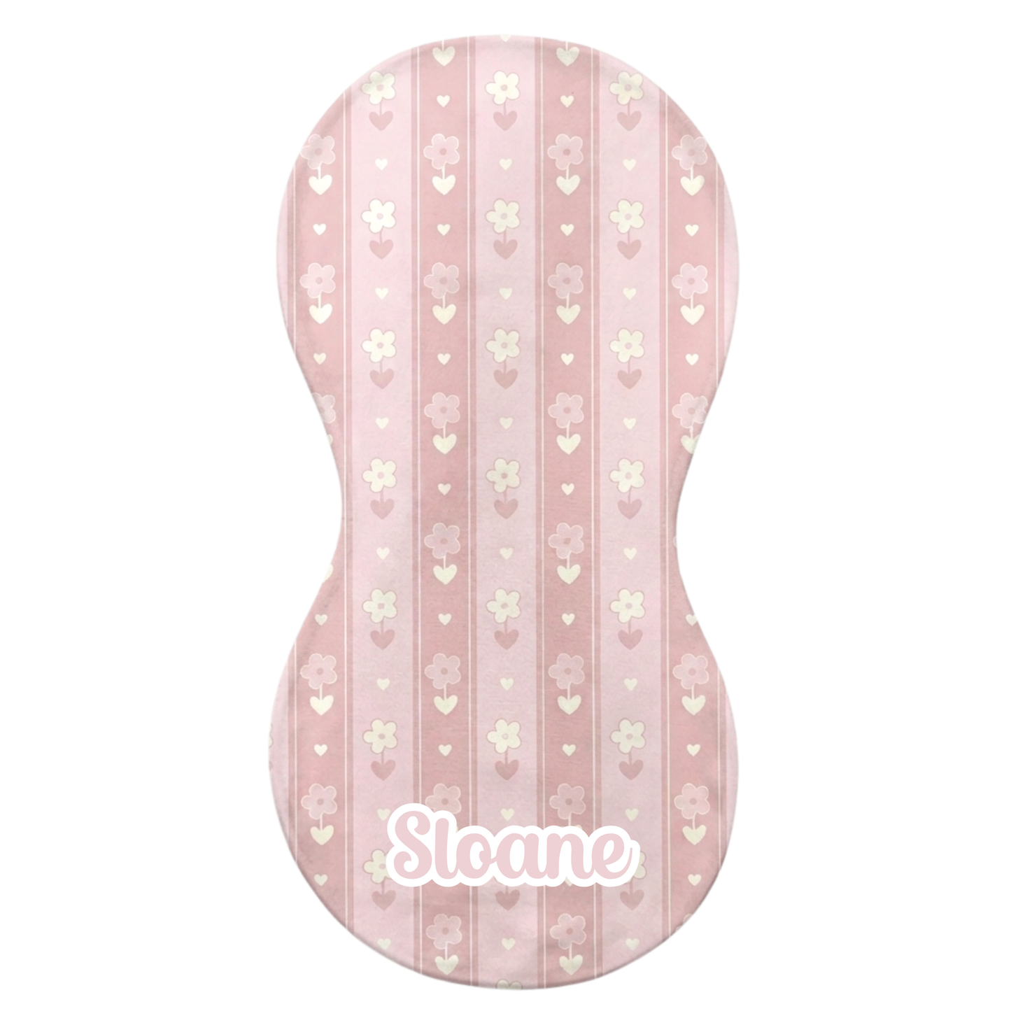 Petal Play Burp Cloth