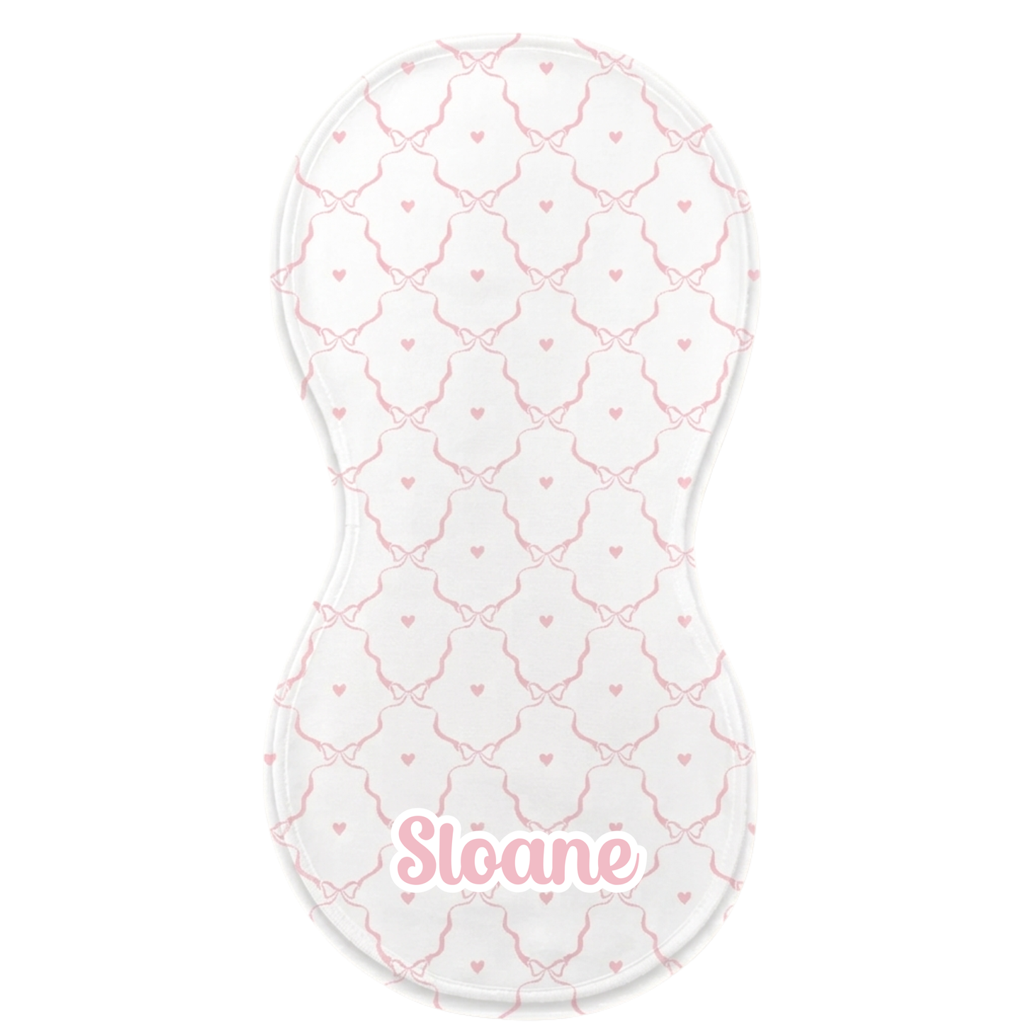 Heartstrings Burp Cloth