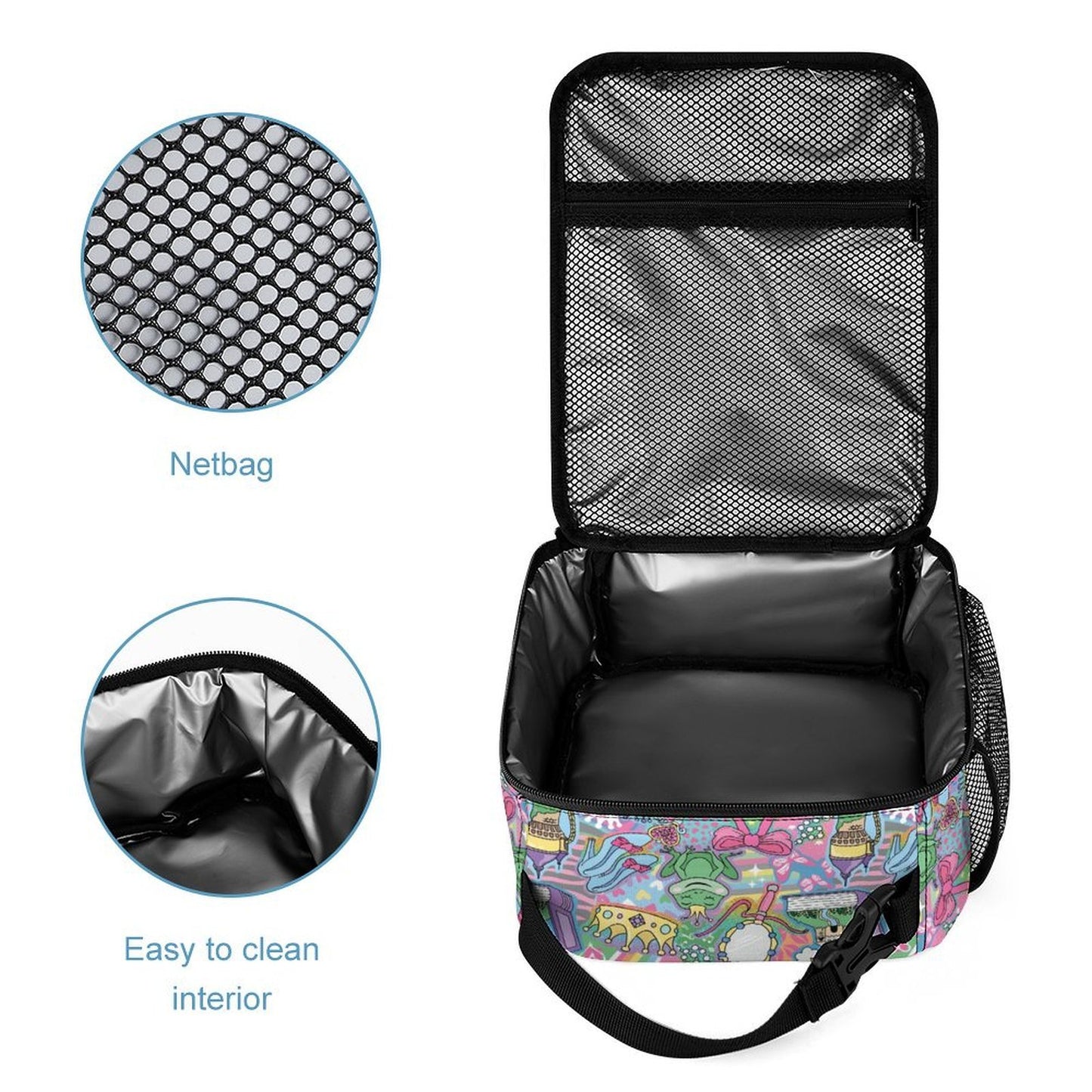 Pretty Princess Insulated Lunch Box