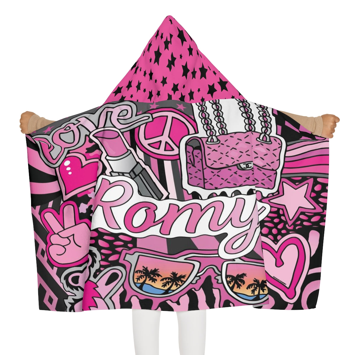 Girlie Girl Hooded Towel