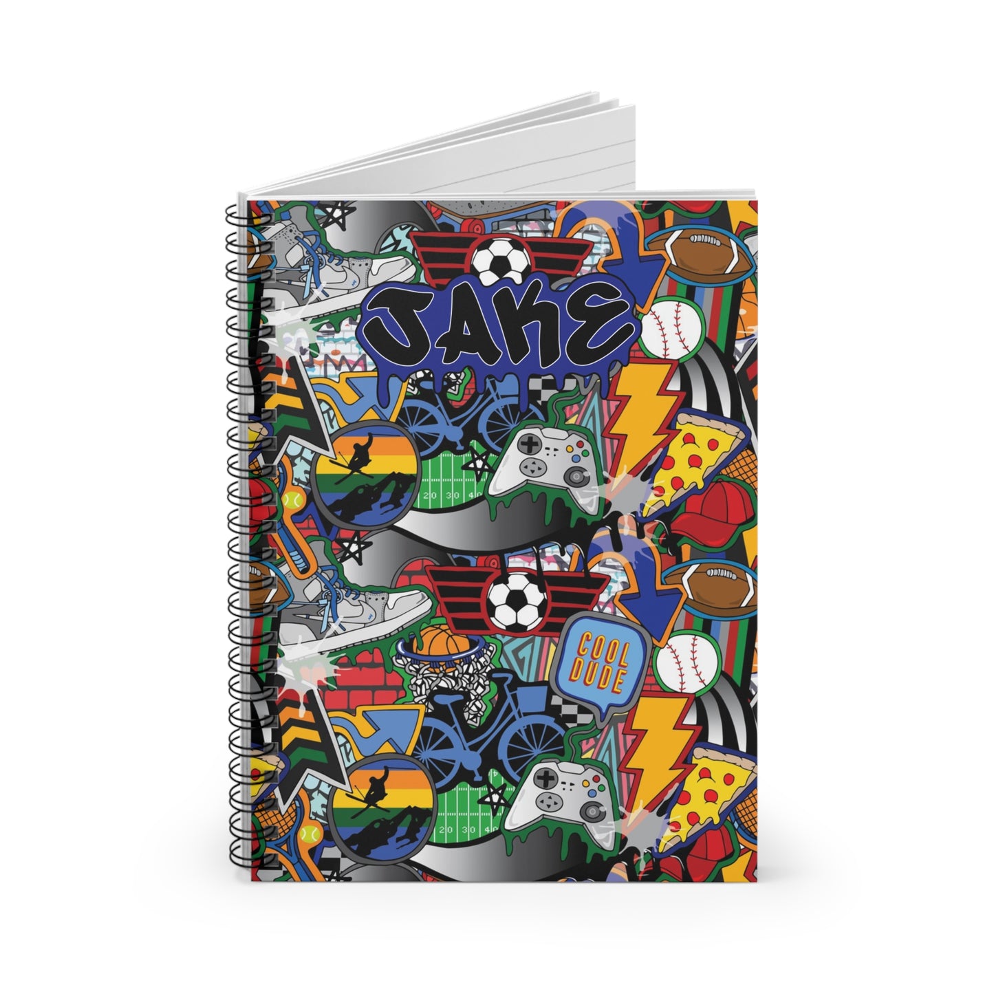 Cool Dude Spiral Notebook
