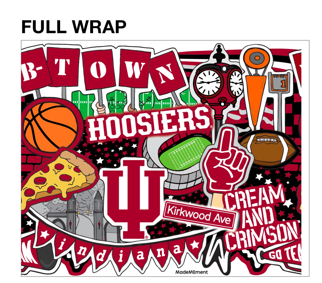Indiana Water Bottle