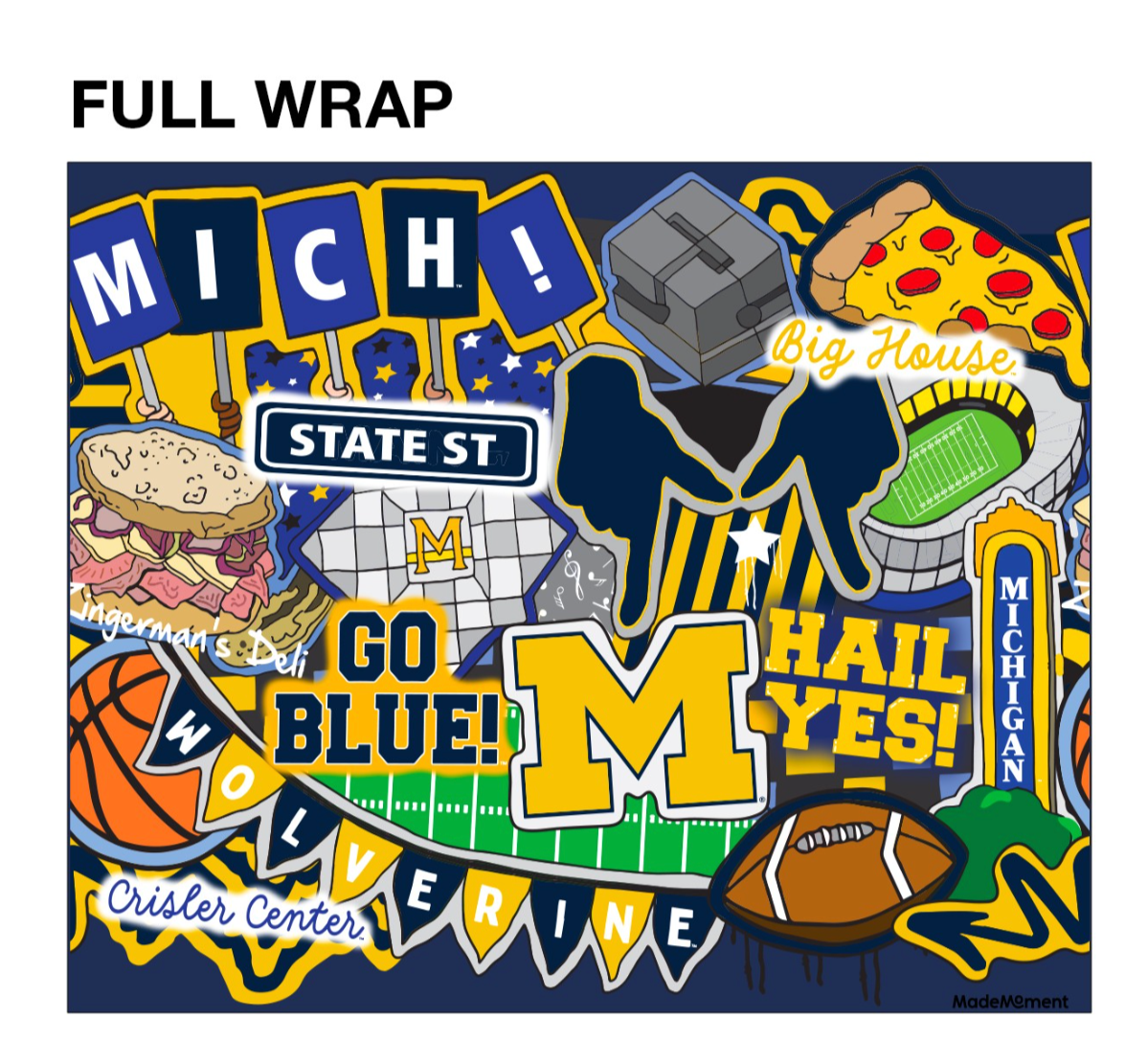 Michigan Water Bottle