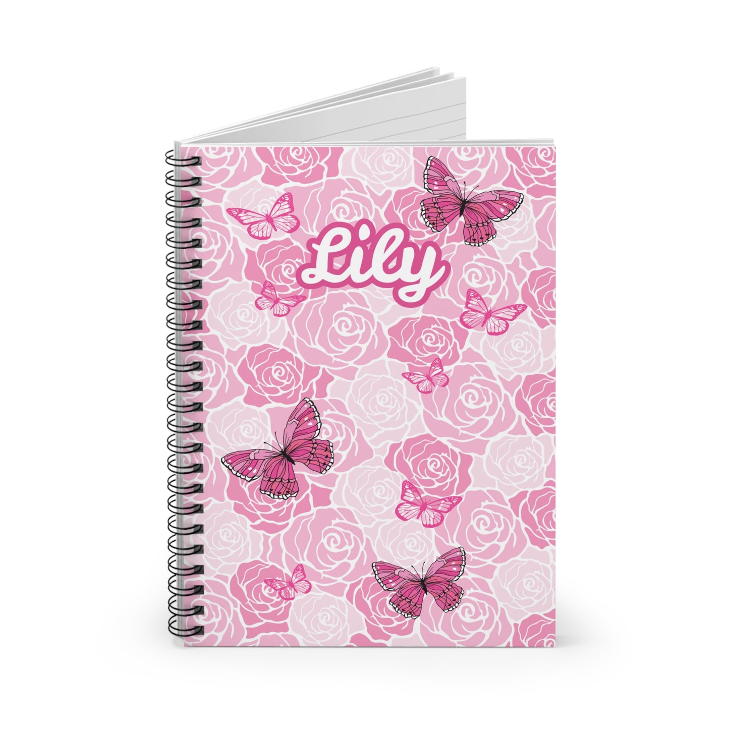 Rosey Days Spiral Notebook