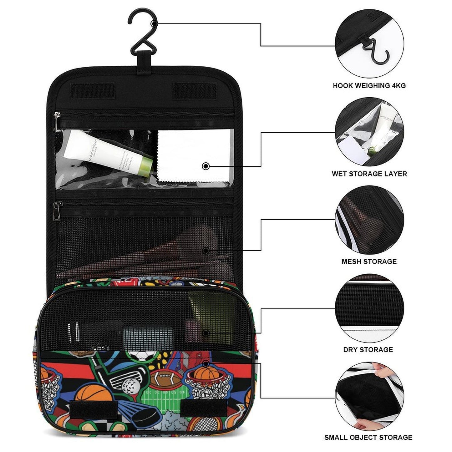 Sporty Toiletry Bag