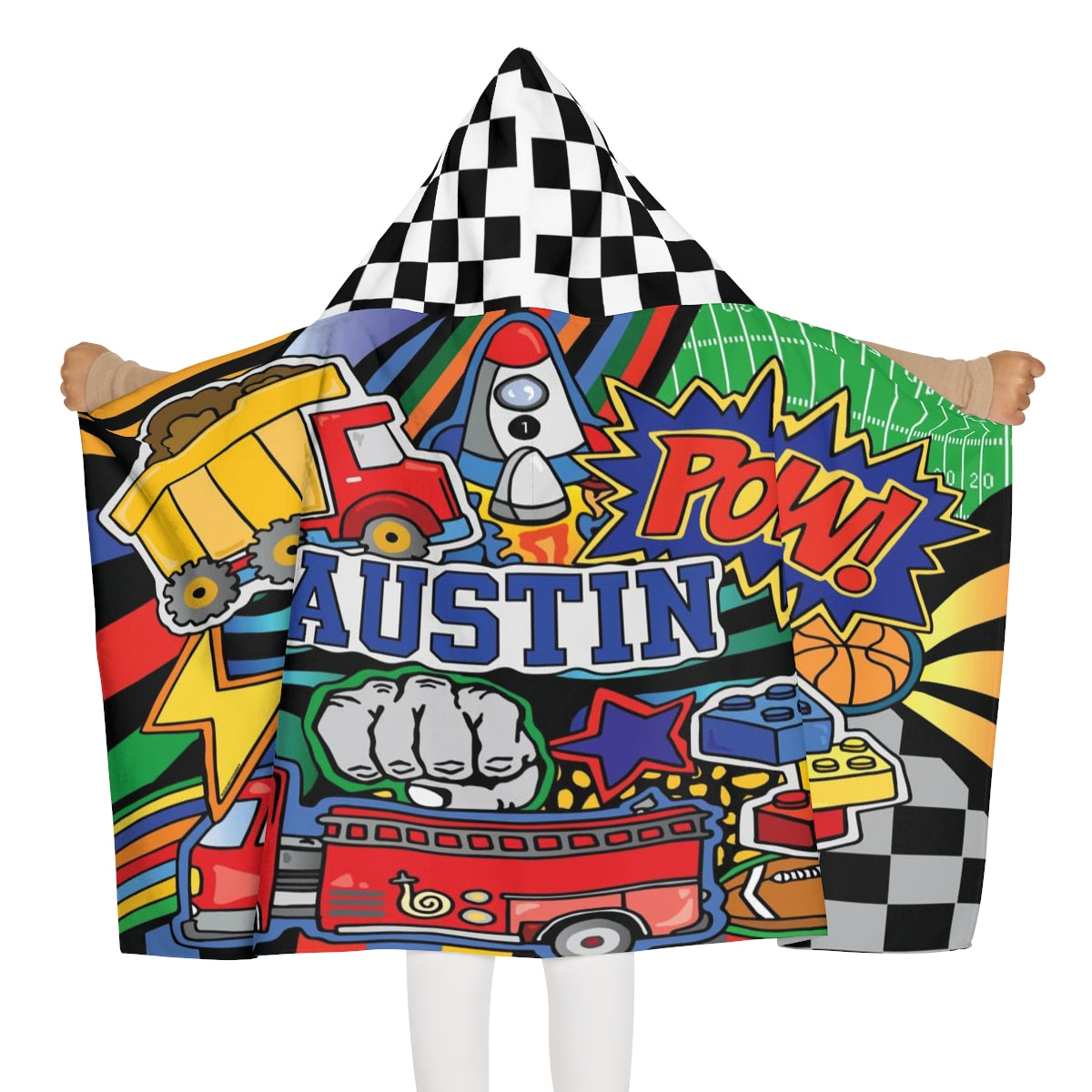 Pow Hooded Towel