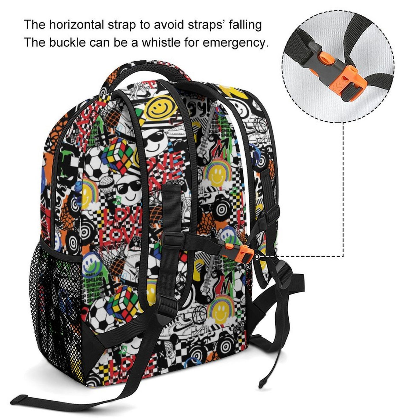 Keep Smiling Mini Backpack