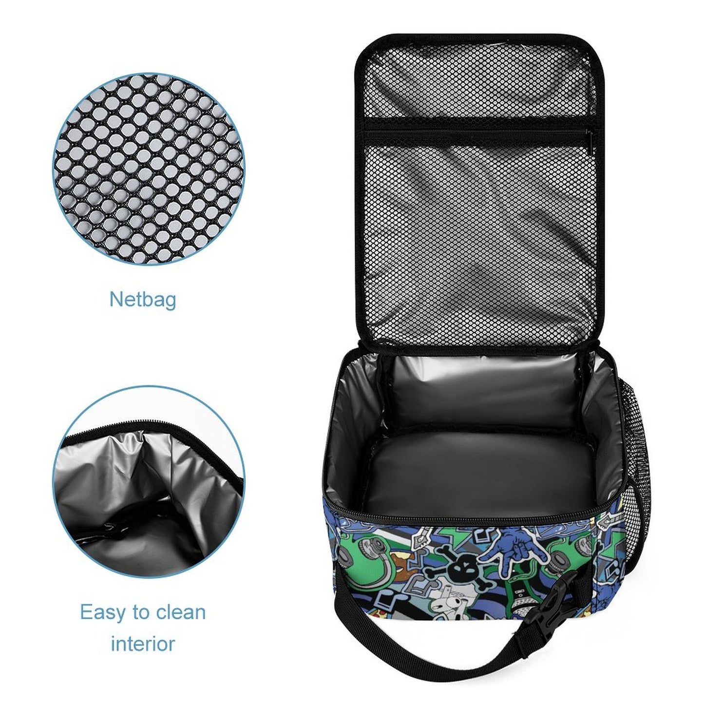 Rockstar Insulated Lunch Box