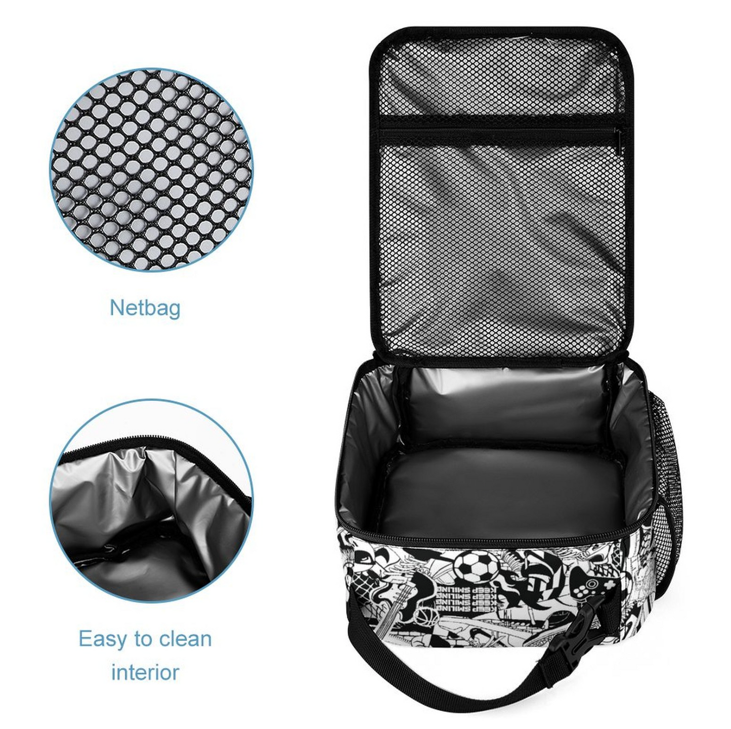Kick It Insulated Lunch Box