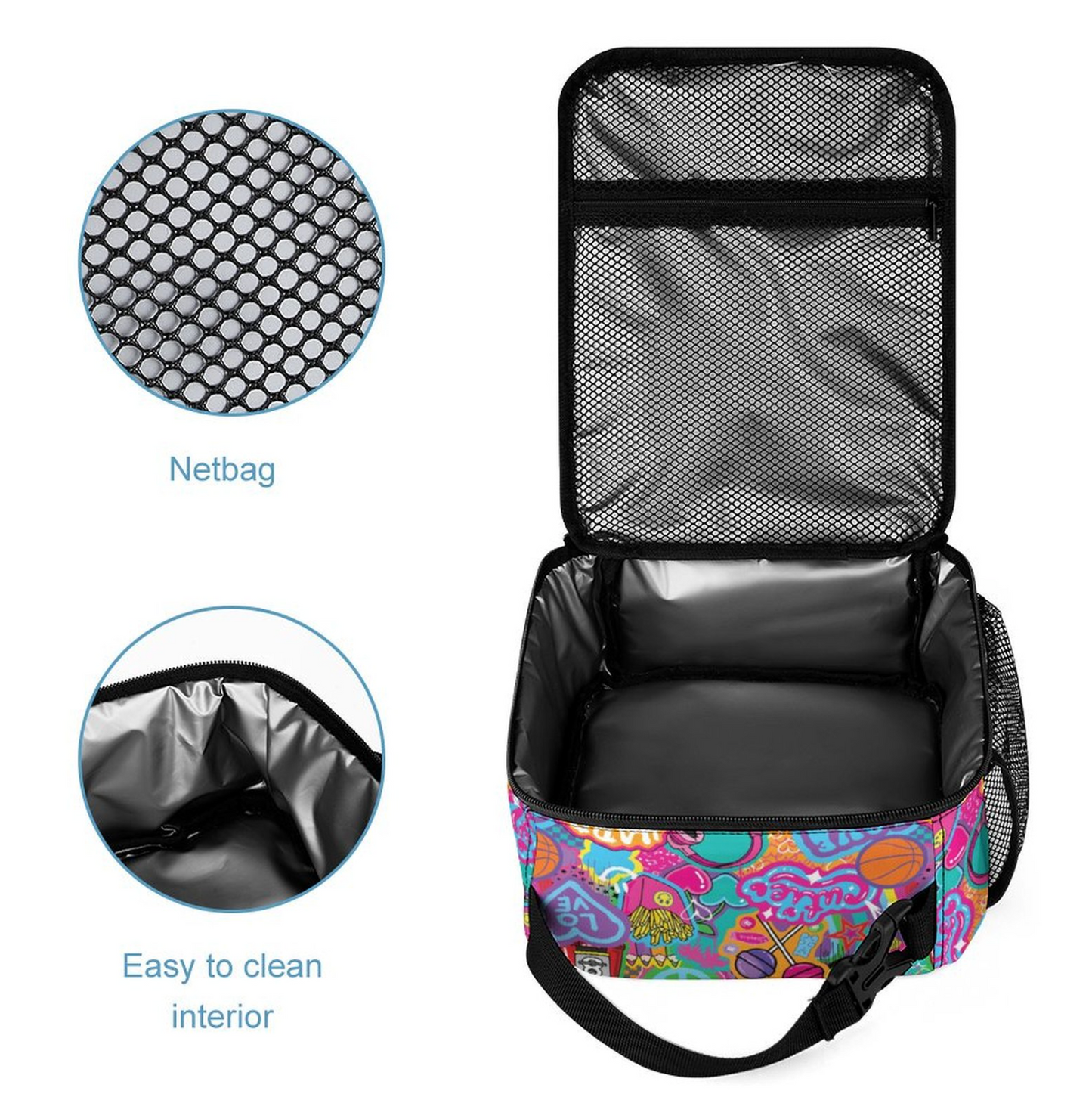 Happy Mode Insulated Lunch Box