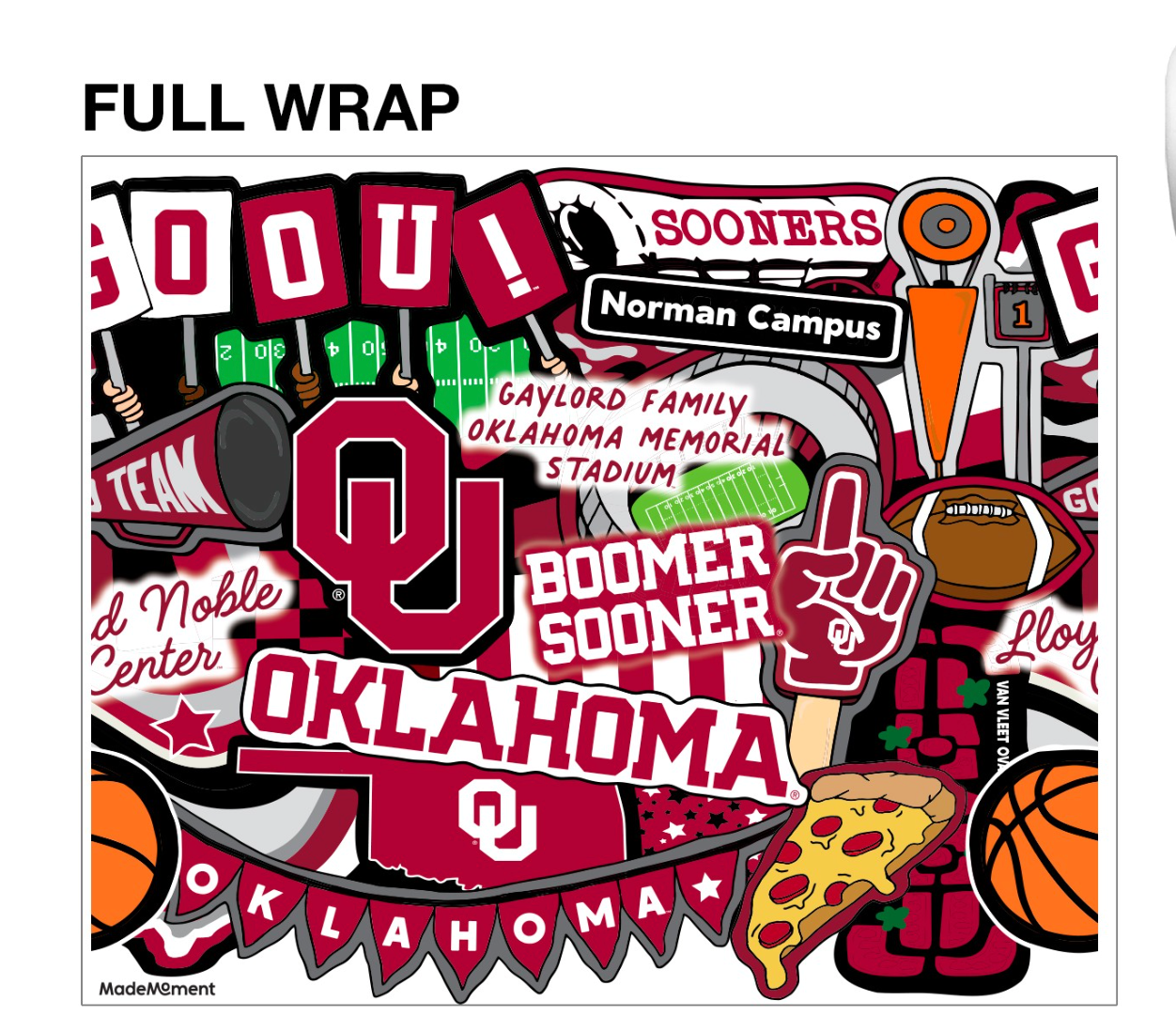 Oklahoma Water Bottle