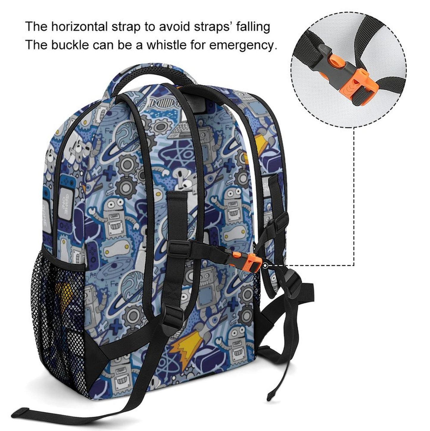 Robo Boy Mini Backpack
