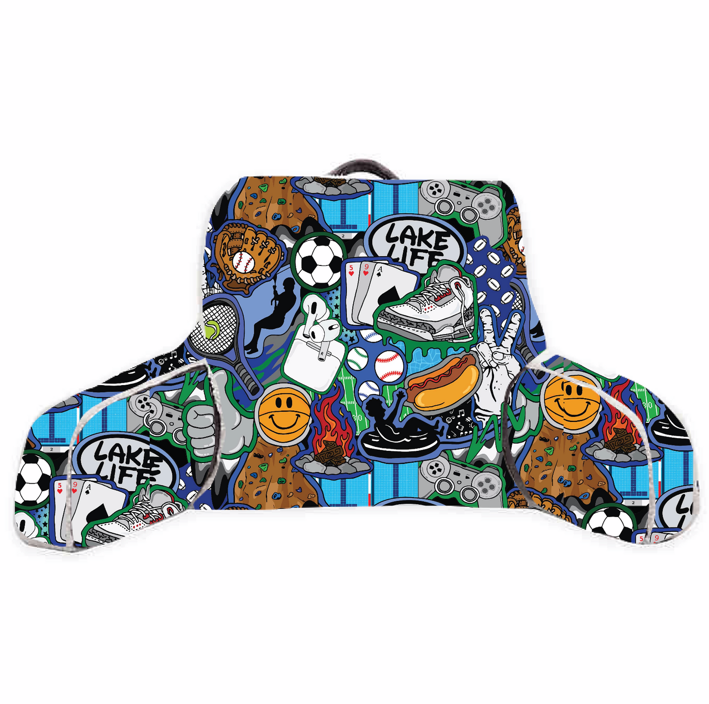 Lake Life Lounge Around Pillow