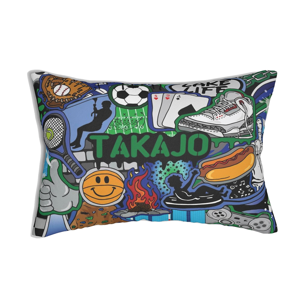 Lake Life Throw Pillow
