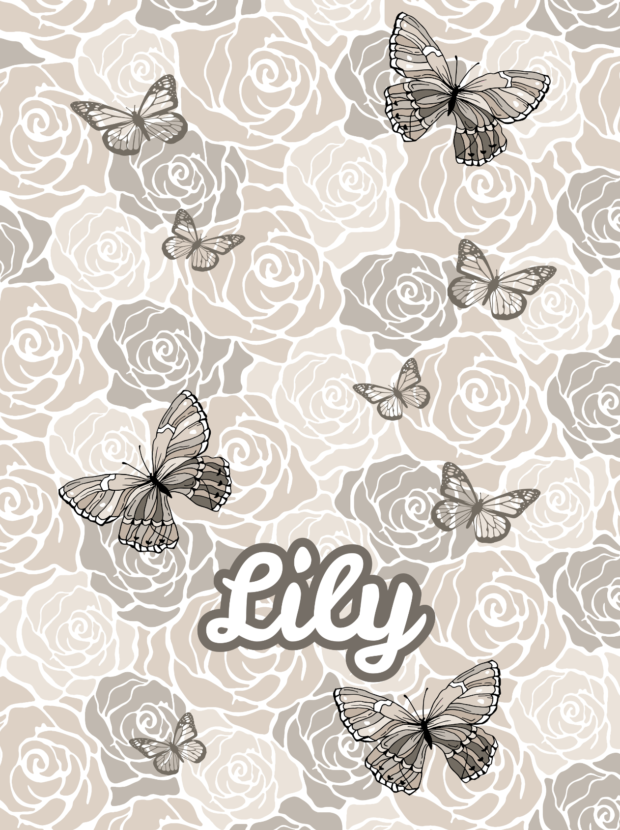 Rosey Days Burp Cloth