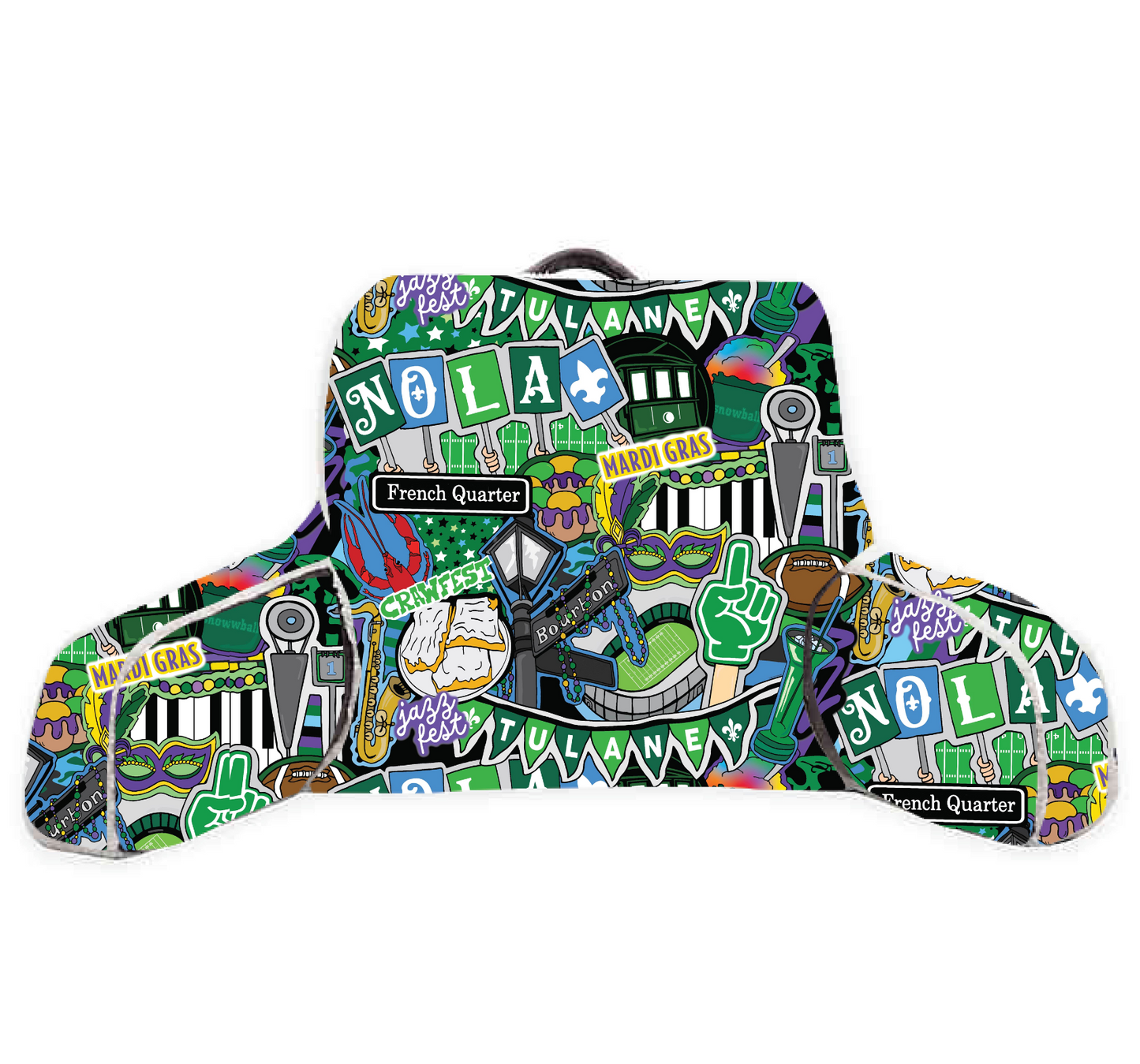 Tulane Lounge Around Pillow