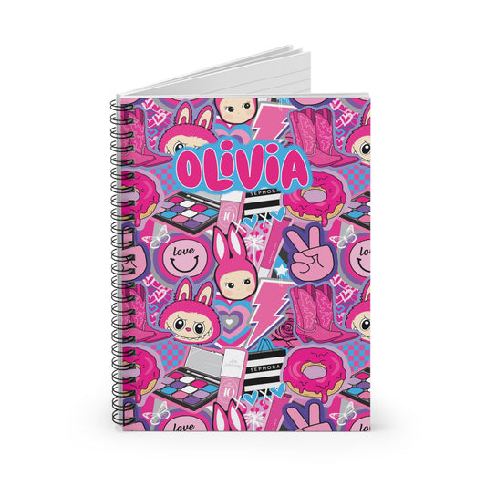 The Girls Room Spiral Notebook