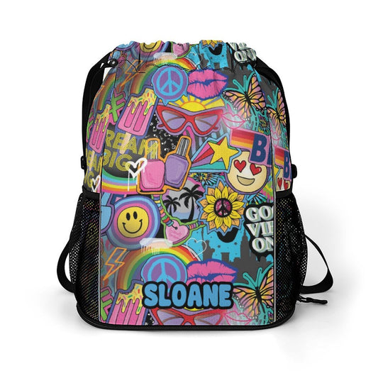 Dream Big Girl Drawstring