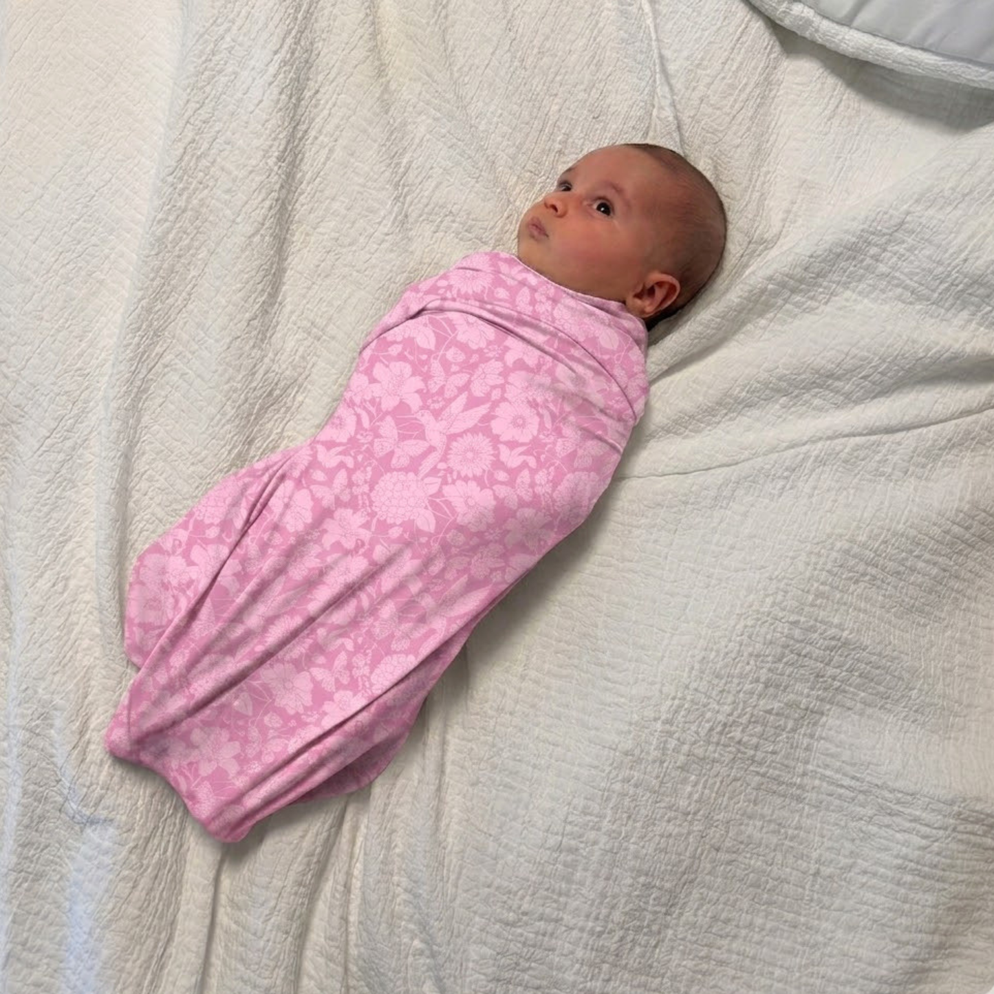 Pink Little Bloom Swaddle