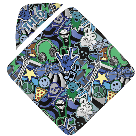 Rockstar Hooded Towel