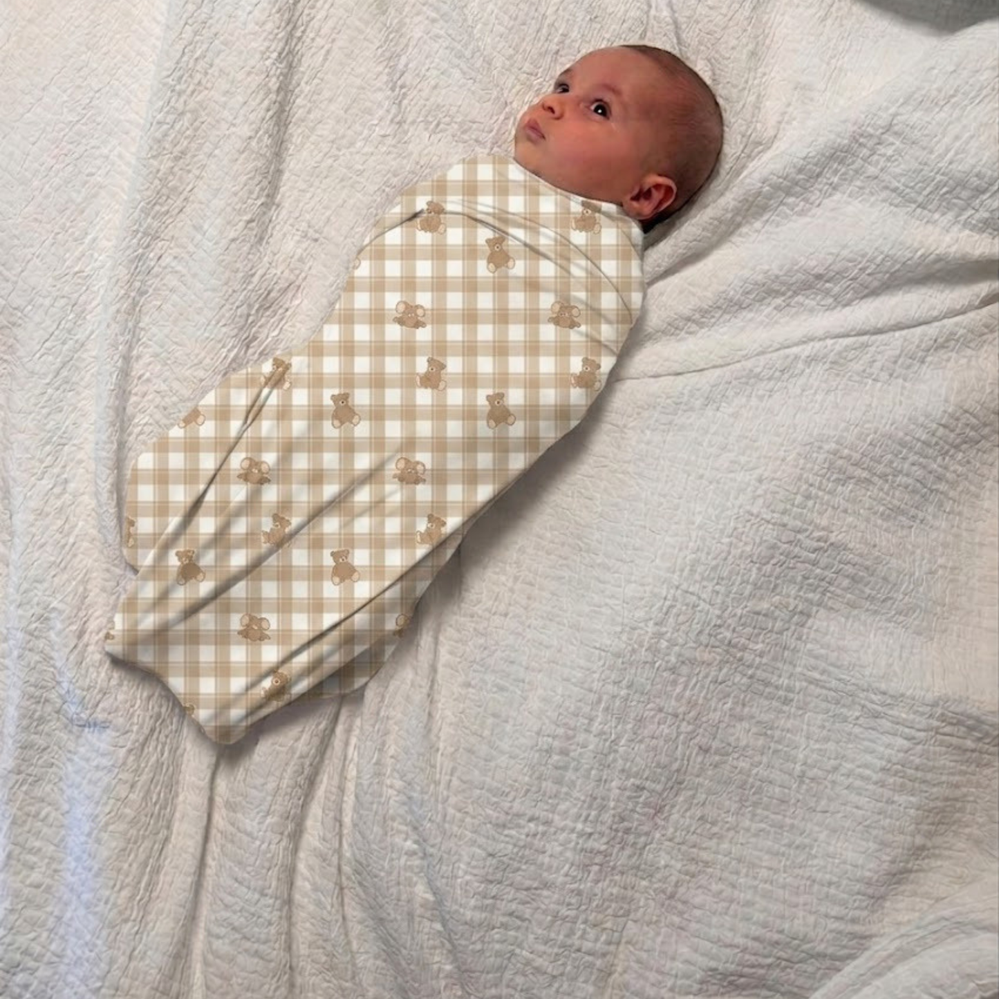 Teddy Tumbles Swaddle