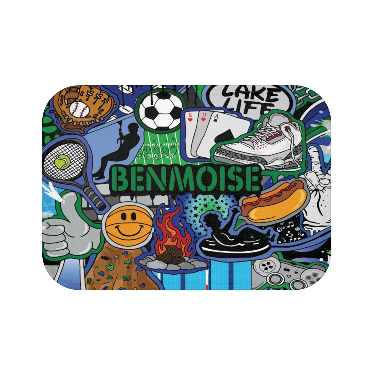 Lake Life Bath Mat