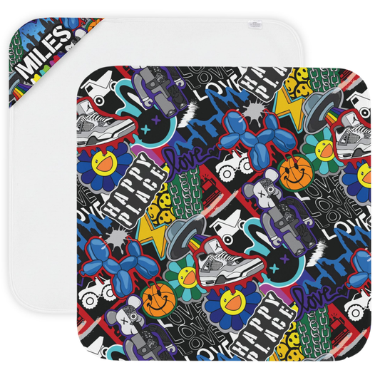 Happy Place Hooded Towel