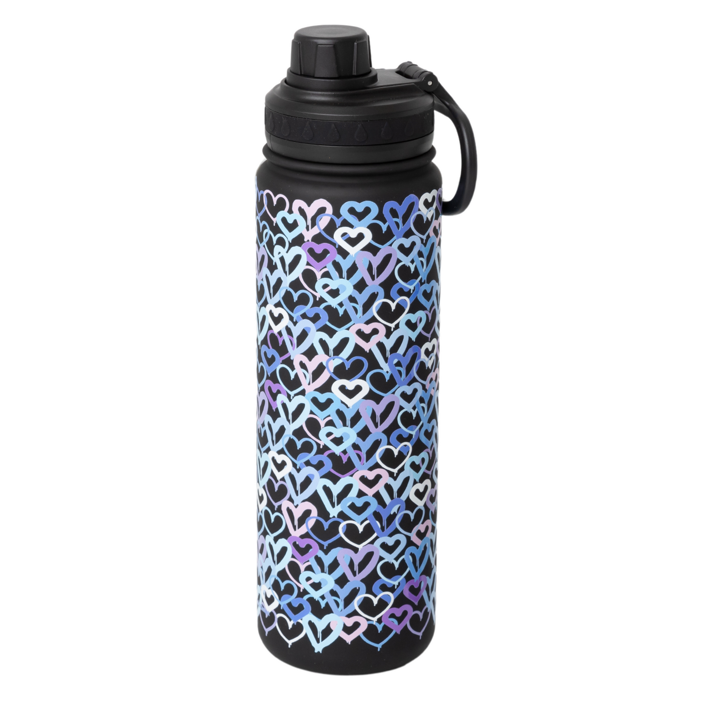 Ombre Hearts Water Bottle