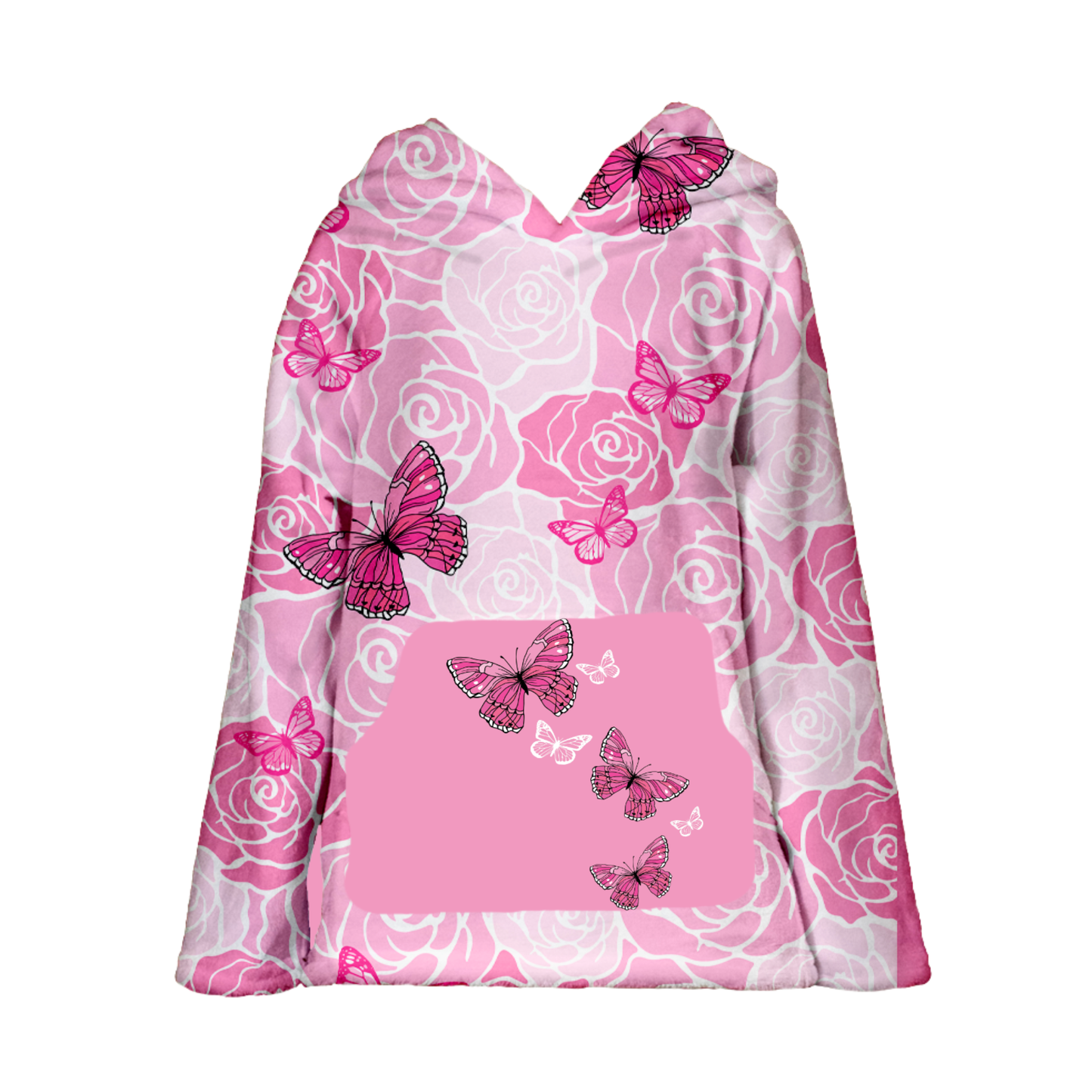 Rosey Days Fuzzy Hoodie
